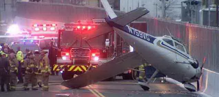 طيار محظوظ ينجو من تحطم طائرته مرتين خلال الهبوط ويقرر هجر الطيران