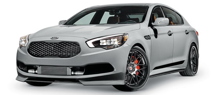 فيديو : كيا K900 تستعد بحلة SEMA التجريبية بأداء مميز وتصميم فريد