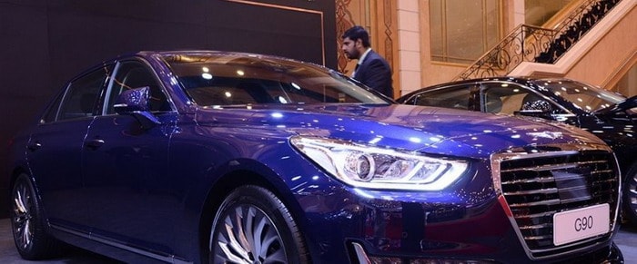 جينيسيس تعلن عن اطلاق G90 الفاخرة عبر معرض أكسس 2016