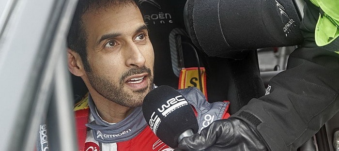 خالد القاسمي يدفع سيارته سيتروين DS3 للحدود القصوي قبل انطلاق رالي البرتغال