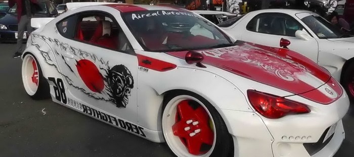 تويوتا GT 86  Zero Fighter تحمل حلة جديدة بروح الكاميكازي الياباني