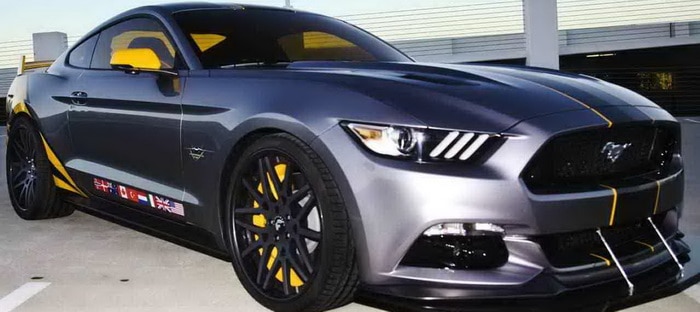 فورد  F-35 Lightning II Edition موستانج GT 2015 الوحيدة من نوعها تعلن التحدي الجوي