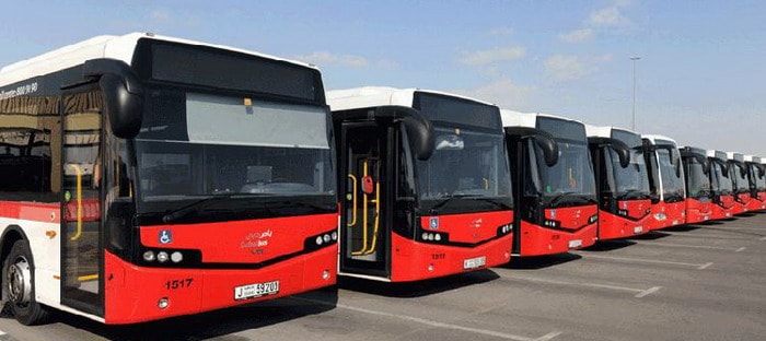 دبي تشهد تدشين خط حافلات جديد وتطوير لباقي الخطوط