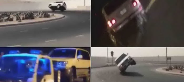 دبي تنتصر علي الاستعراضات والفوضي في الشوارع والطرق