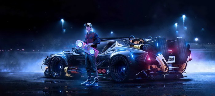 هل يمكن استنساخ فيلم العودة للمستقبل ولكن مع سيارة Pantera بدلاً من DeLorean؟
