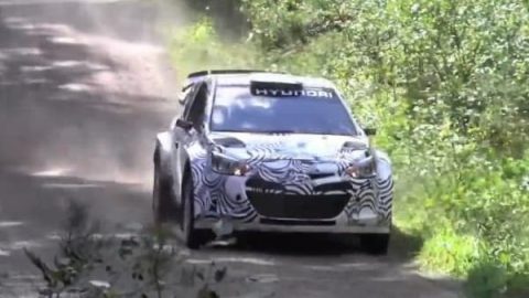 فيديو : هيونداى I20 WRC تستعرض قدراتها في مسار رالي فنلندا