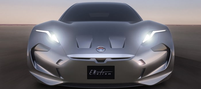 سيارة فيسكر الجديدة الكهربائية تتزود بمؤخرة مثيرة ومميز ة