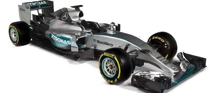 مرسيدس تستعد للدفاع عن لقب الفورميلا 1 بسيارتها الجديدة W06 Hybrid Silver Arrow