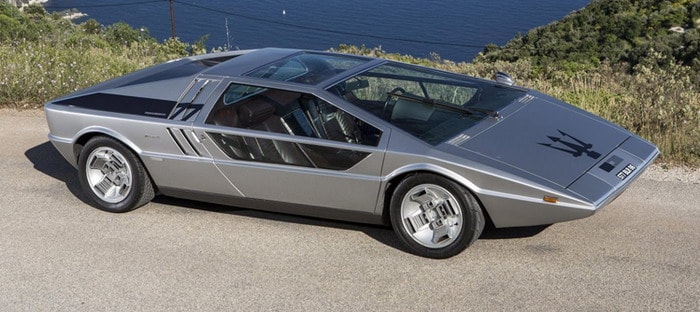 مازيراتيBoomerang  التجريبية الجريئة و الوحيدة من نوعها تعرض للبيع