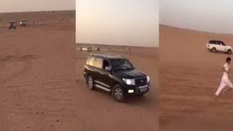 فيديو : سعودي ينظم سباق بين أفراد عائلته للفوز بسيارة وطفل يحصد الجائزة