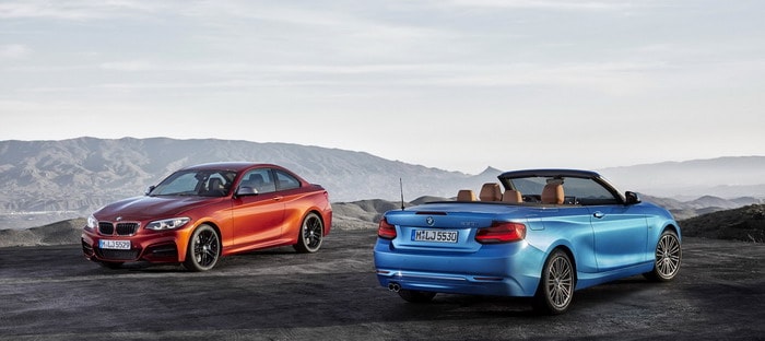 BMW تطلق الفئة الثانية وM2 موديلي 2018 بمحركات عديدة متنوعة