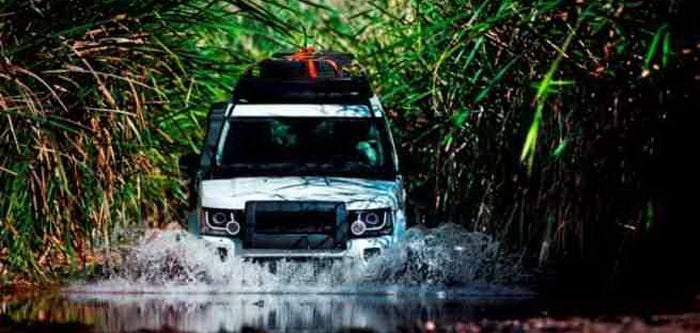 لاندروفر LR4 تعيش المغامرة باكتشاف خط الحجاز الحديدي