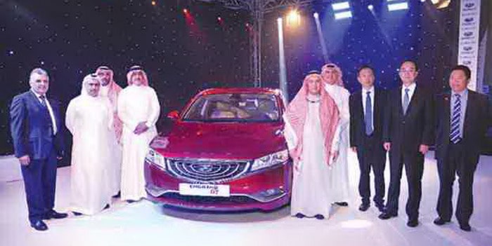 شركة الحاج حسين علي رضا تطلق جيلي امجراند GT موديل 2016