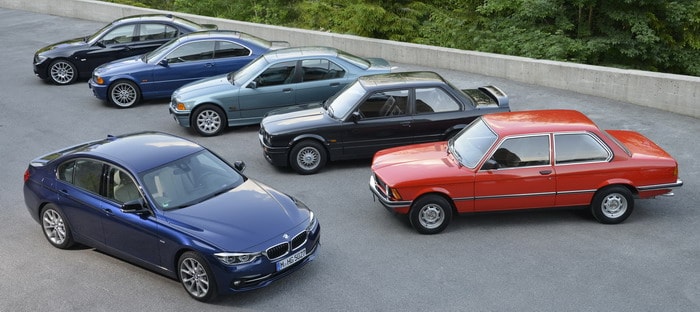 BMW الفئة الثالثة 2016 تقدم نفسها من جديد باللون الأزرق في صور مثيرة