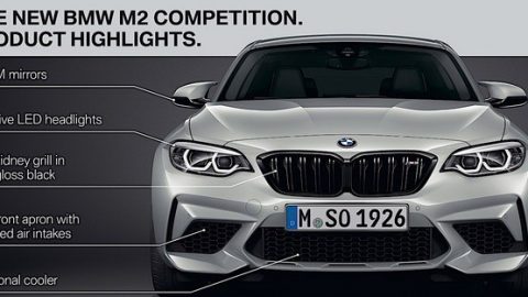BMW M2 Competition موديل 2019 تنطلق رسمياً كبديل لـ M2 كوبيه