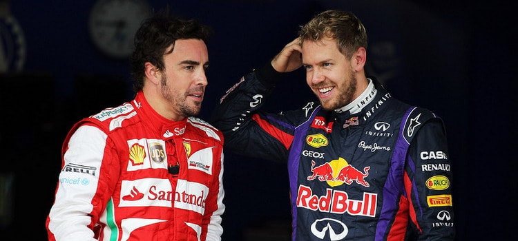فريق ريد بول ينفي ان يحدث أي تبادل في المقاعد بين فيتل وألونسو