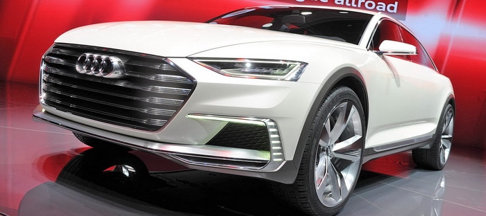 أودي Prologue Allroad التجريبية الكروس أوفر الهاتشباك كما تحبونها في شنغهاي 2015