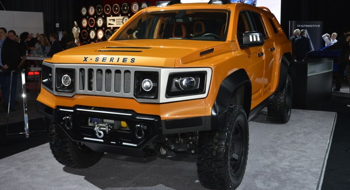 VLF X-Series . . واحدة من أقبح السيارات في ديترويت 2017