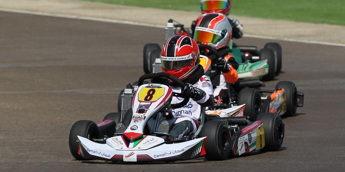 الخميسي والشامسي من أكاديمية ضمان يتوجان على حلبة الفرسان للكارتينغ