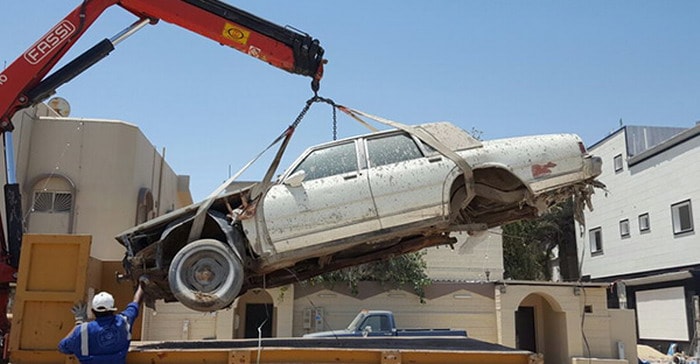 رفع 217 سيارة متروكة خلال 6 أشهر في القطيف بالسعودية