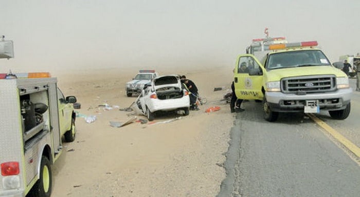 أكثر من 38 ألف حالة اعاقة في السعودية بسبب حوادث السيارات