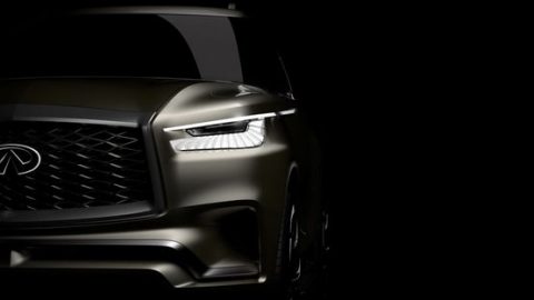 انفنيتي QX80 2018 تخرج في صور تشويقية قبل معرض نيويورك