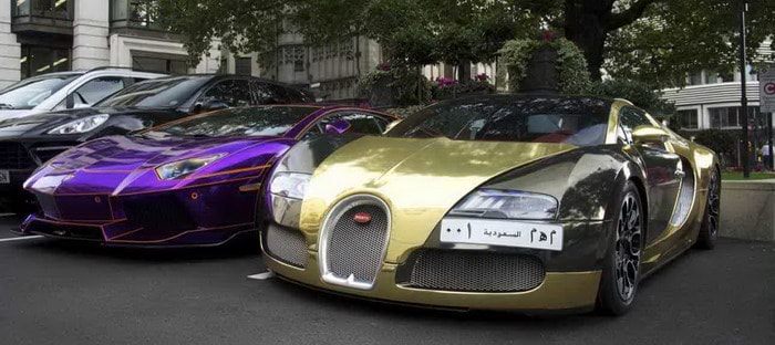 حلم صيف لندن يتحول لكابوس علي شباب الخليج وسياراتهم الفائقة