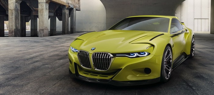 BMW 3.0 CSL Hommage التجريبية تكرم ذكري الماضي بجينات سباقية