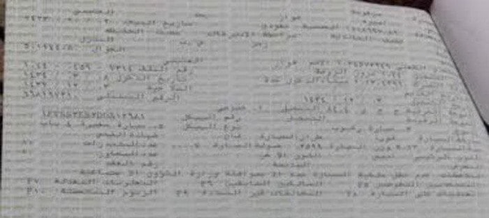 مصادفة تقود سعودي لاكتشاف قيد سيارة علي اسمه دون أن يدري