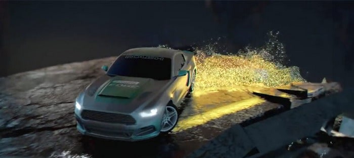 فيديو : كاسترول تدمج الدريفت والواقع الافتراضي والإعلان في مشهد رائع