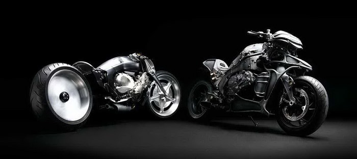 دراجتي BMW K 1600 GTL معدلتين يظهران الوجه الياباني الشرس