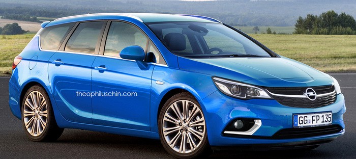 الجيل الجديد من أوبل أسترا سبورت تورر يطل بصورة تخيلية