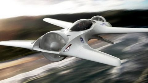 ديلوريان تقتحم المستقبل بأول سيارة طائرة