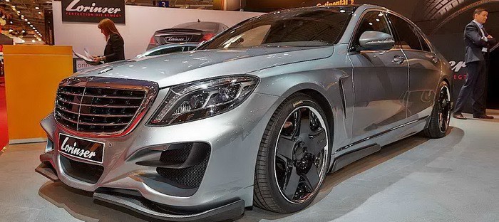 إيسن 2014 : مرسيدس S-Class من لورينزر . . الولد الشقي يثير الحماس في المعرض