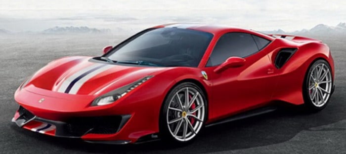 تسرب صور لفيراري 488 Pista الجديدة بقوة تفوق 700 حصان