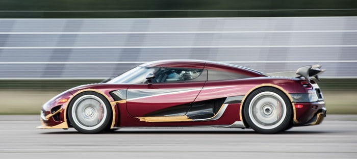 فيديو : كونيجسيج أجيرا RS تحطم رقم بوجاتي شيرون القياسية في التسارع من 0 الي400 كم